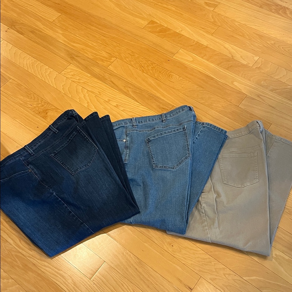 LOT OF 3 Gloria Vanderbilt Amanda Jeans 24W Short/Petite - Picture 2 of 4